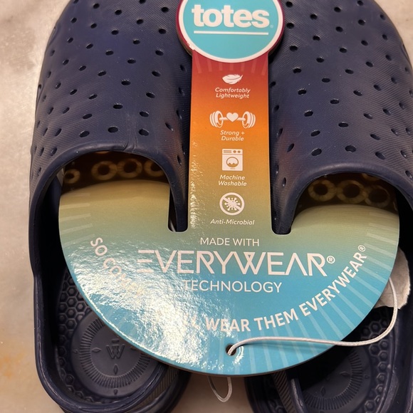 Kids Splash and Play Clog with Everywear® Technology Sandals Navy Blue - Picture 8 of 9